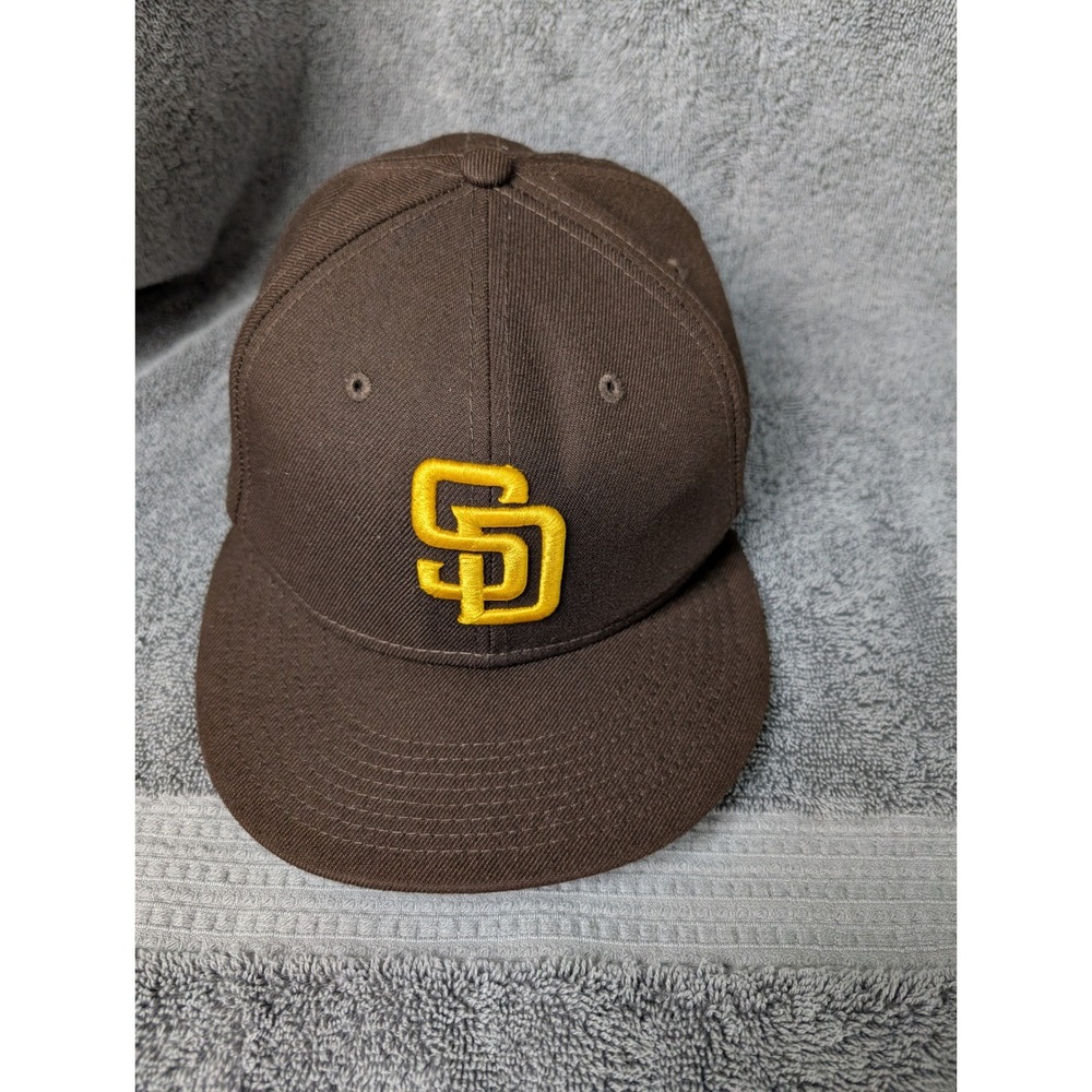 New Era San Diego Padres 9FIFTY Snapback Hat Brown Gold MLB Baseball Cap